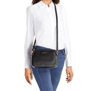 Michael michael kors houston large crossgrain leather crossbody bag shop